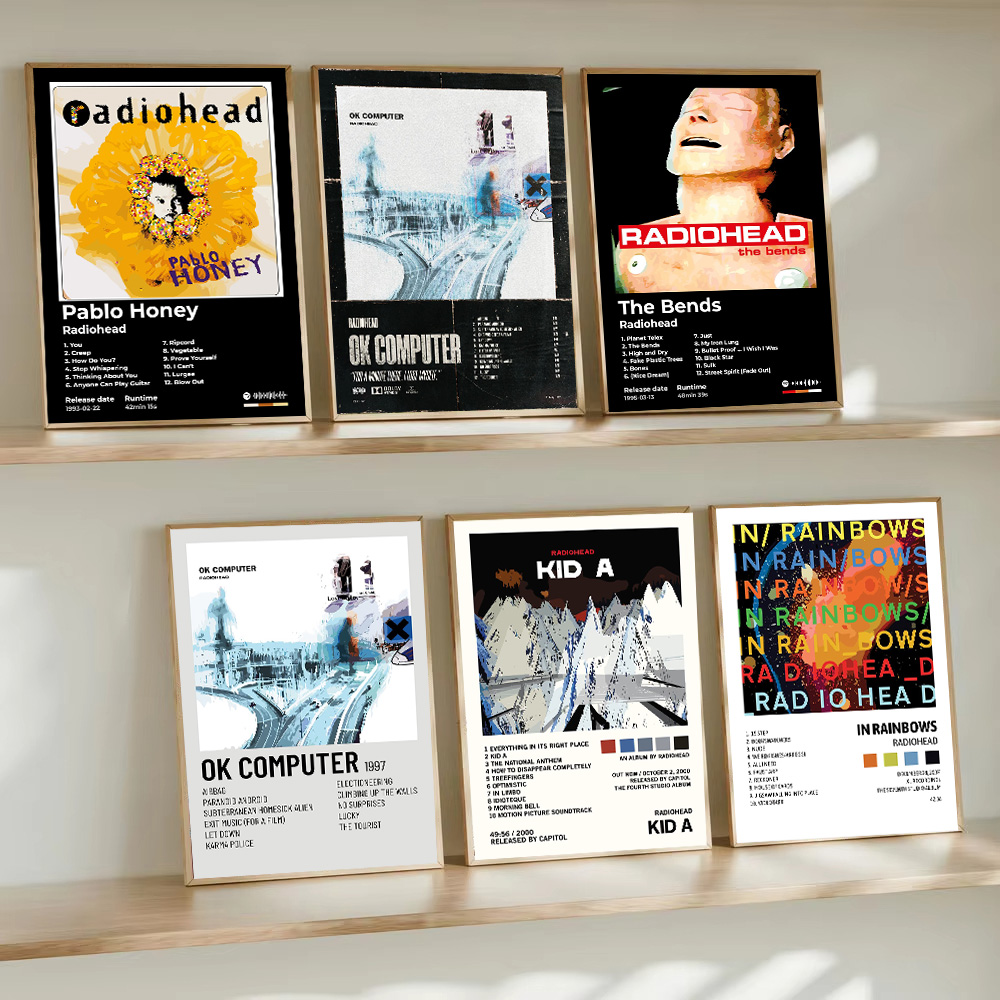Musical Instrument Poster - Singer Band R-Radiohead Posters Rock Music