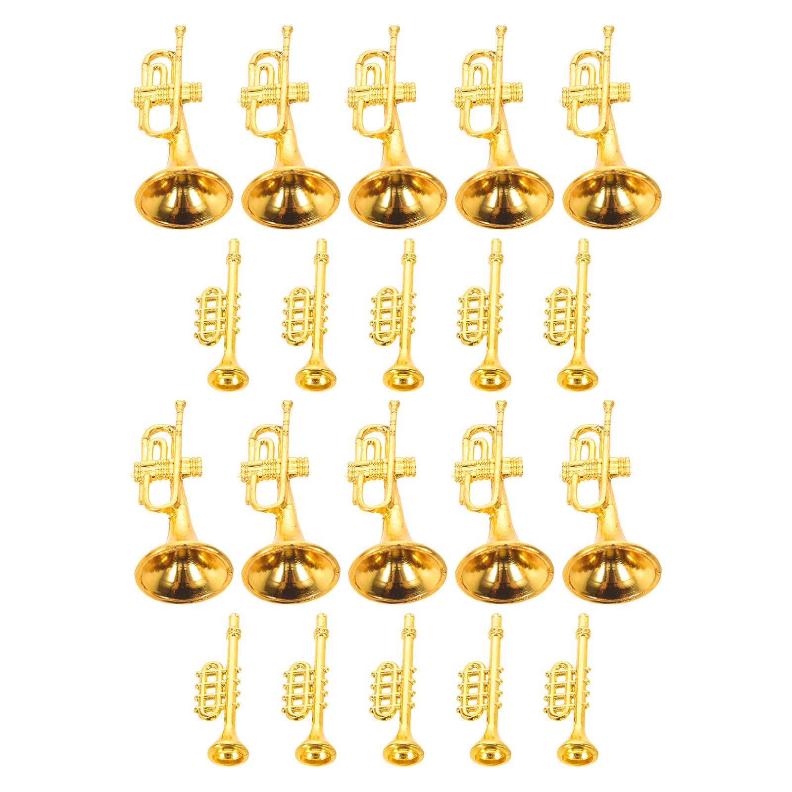 Musical Instrument Xmas Ornaments - 20Pcs Mini Musical Instrument Christmas Ornaments