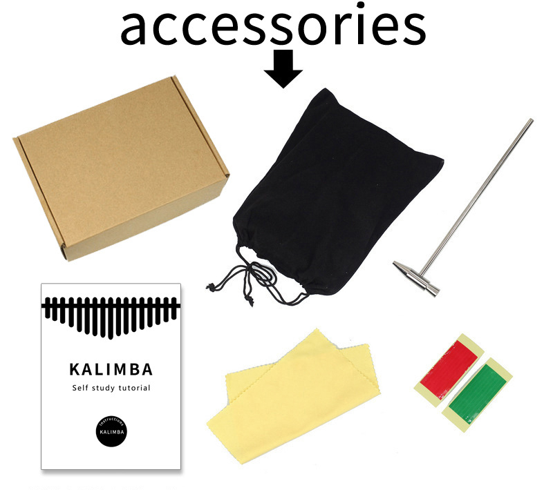 Colorful 21 Key Kalimba Kids C - Musical Instrument Keyboard review and price