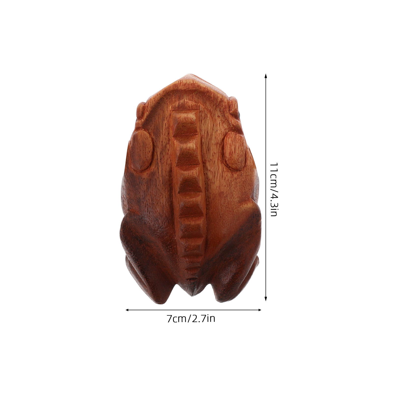 1Set Lifelike Carved Wooden Fr - Guiro Scraper Instrument review and price