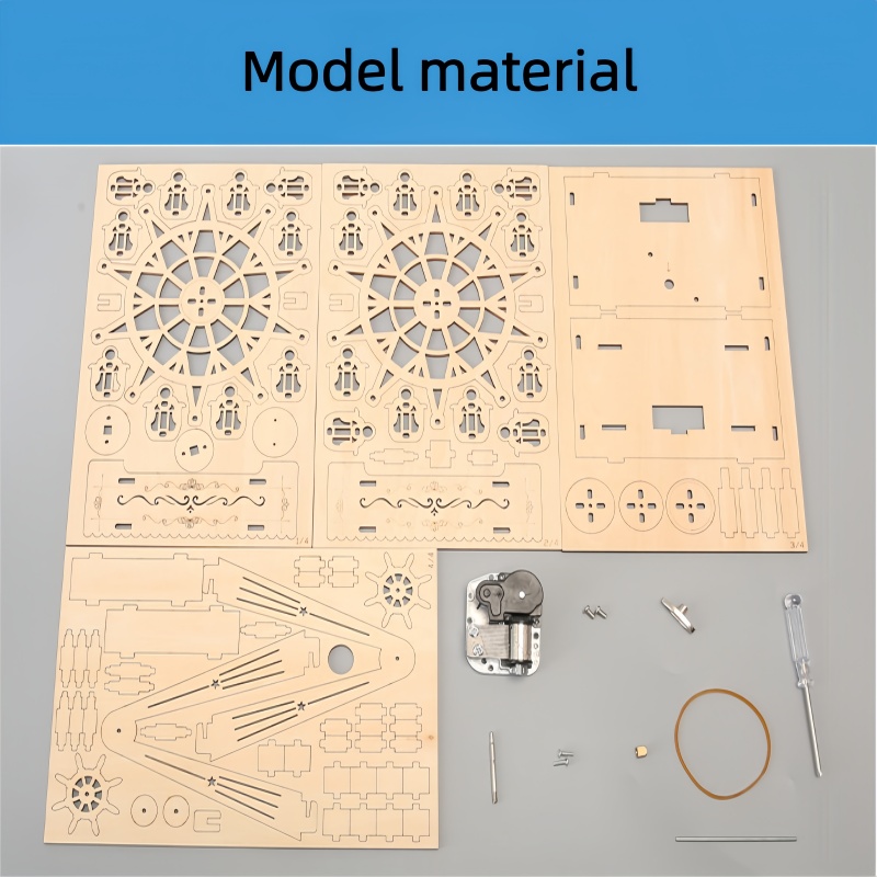 3D Wooden Puzzles Rotatable Fe - Musical Instrument Park review and price