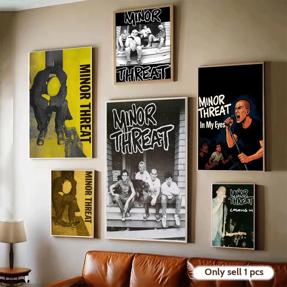 Rock Band M-Minor Threat Poste - Musical Instrument Poster review and price