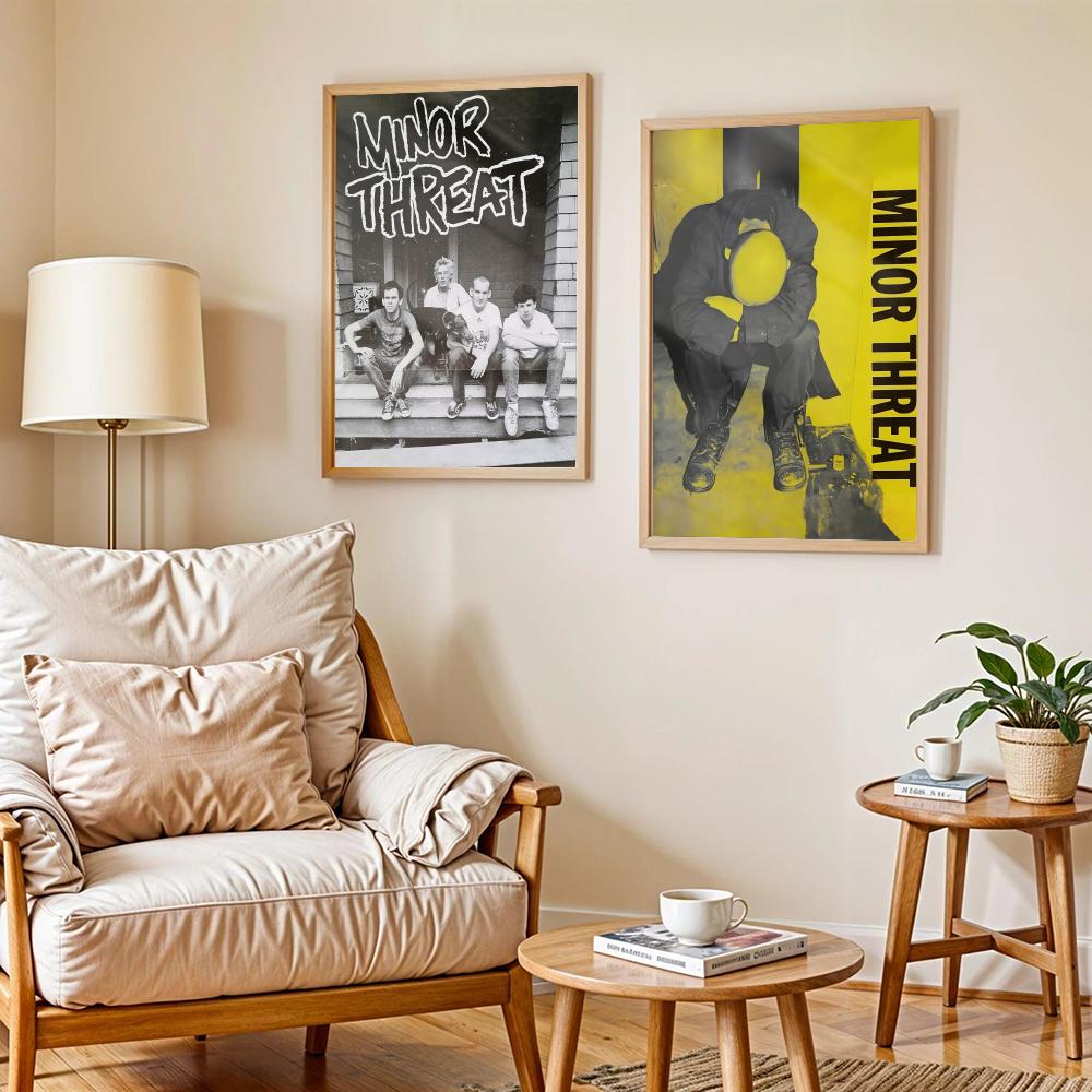 Rock Band M-Minor Threat Poste - Musical Instrument Poster review and price