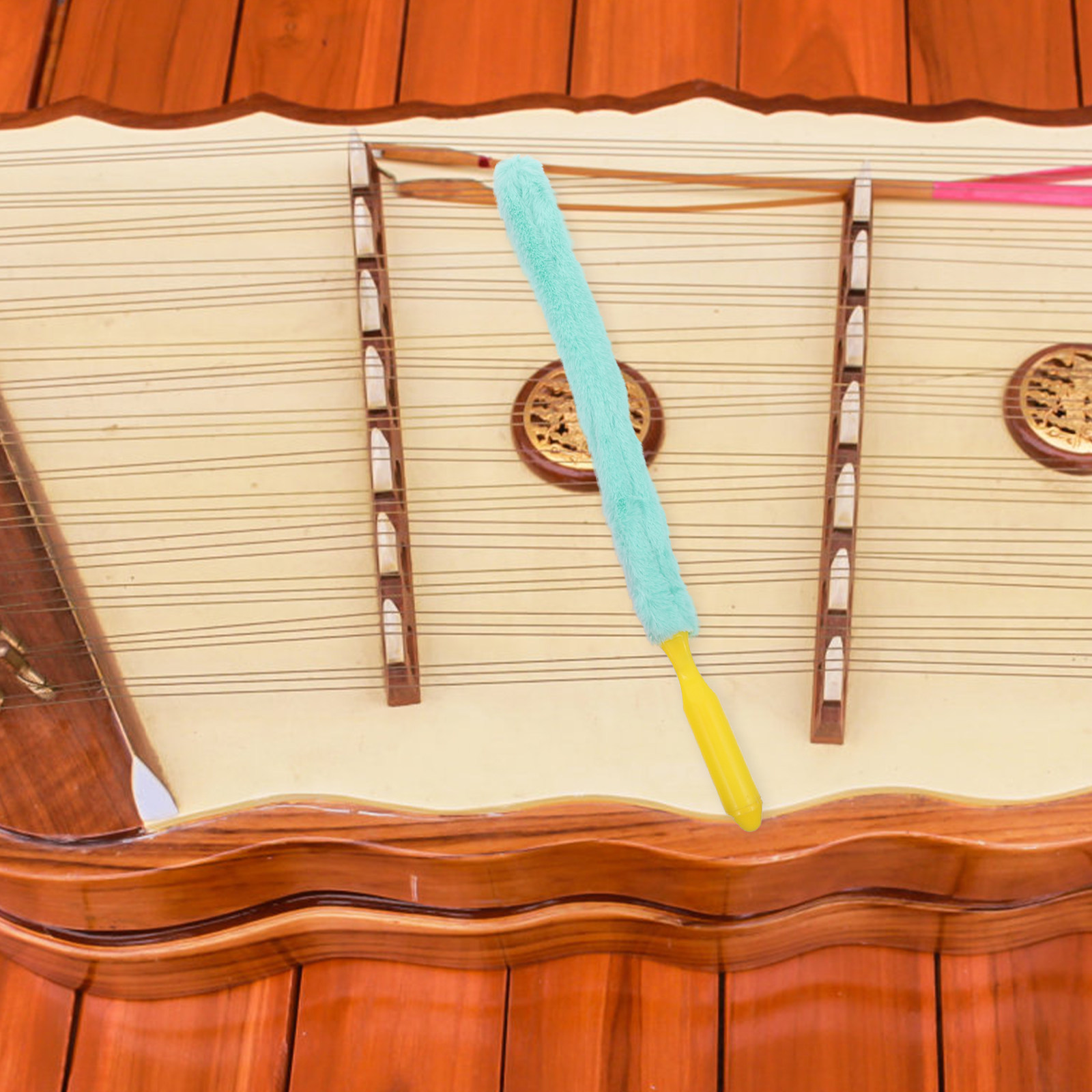 2Pcs Guzheng Cleaning Brushes  - Musical Instrument Keyboard review and price