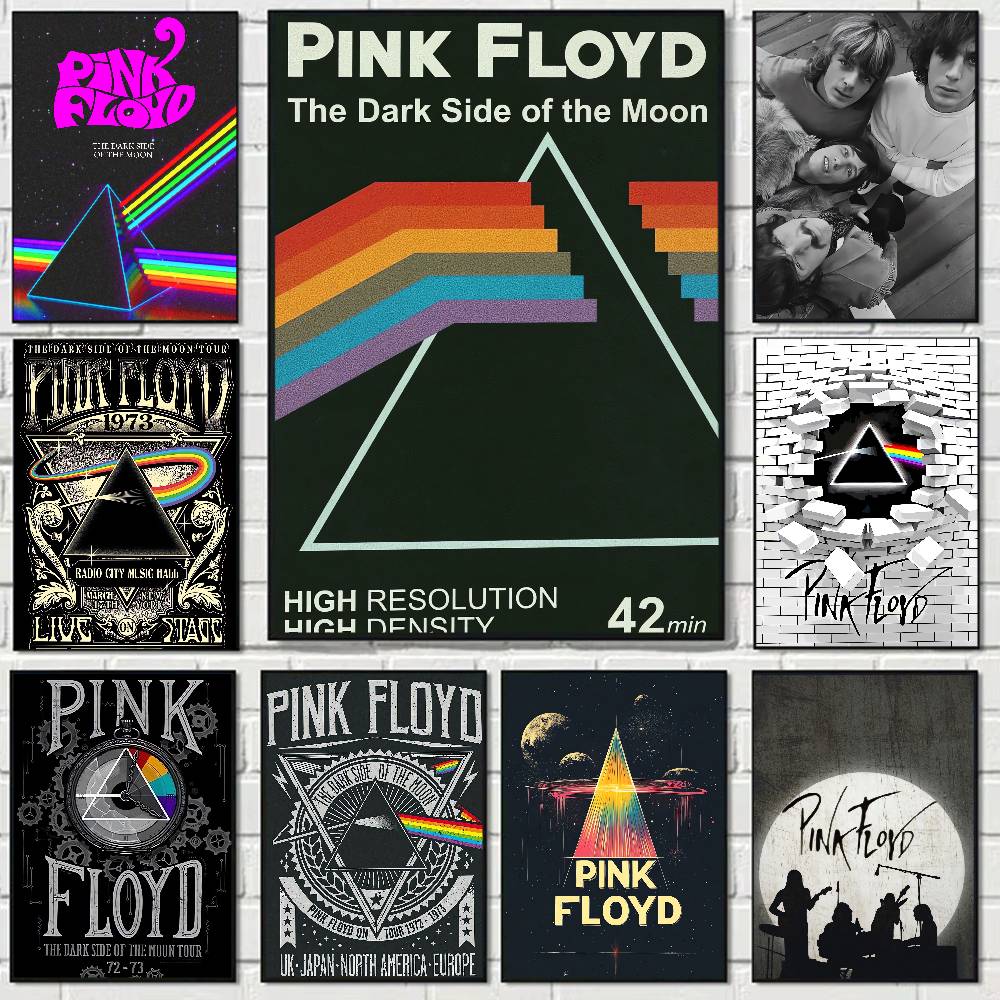 Rock Band Pink Floyd Anime Pos - Musical Instrument Poster review and price