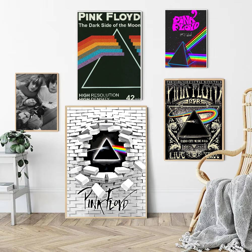 Rock Band Pink Floyd Anime Pos - Musical Instrument Poster review and price