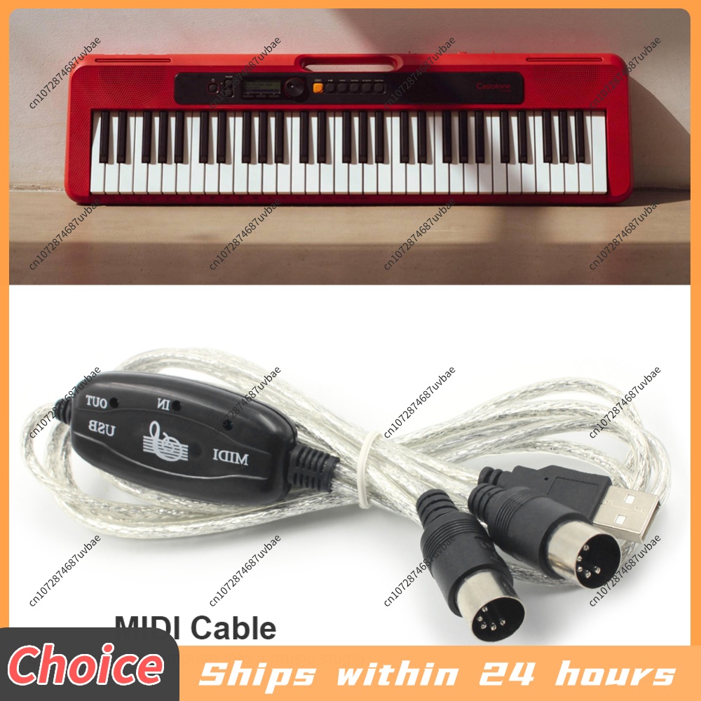 Professional MIDI Cable USB IN - Musical Instrument Keyboard review and price
