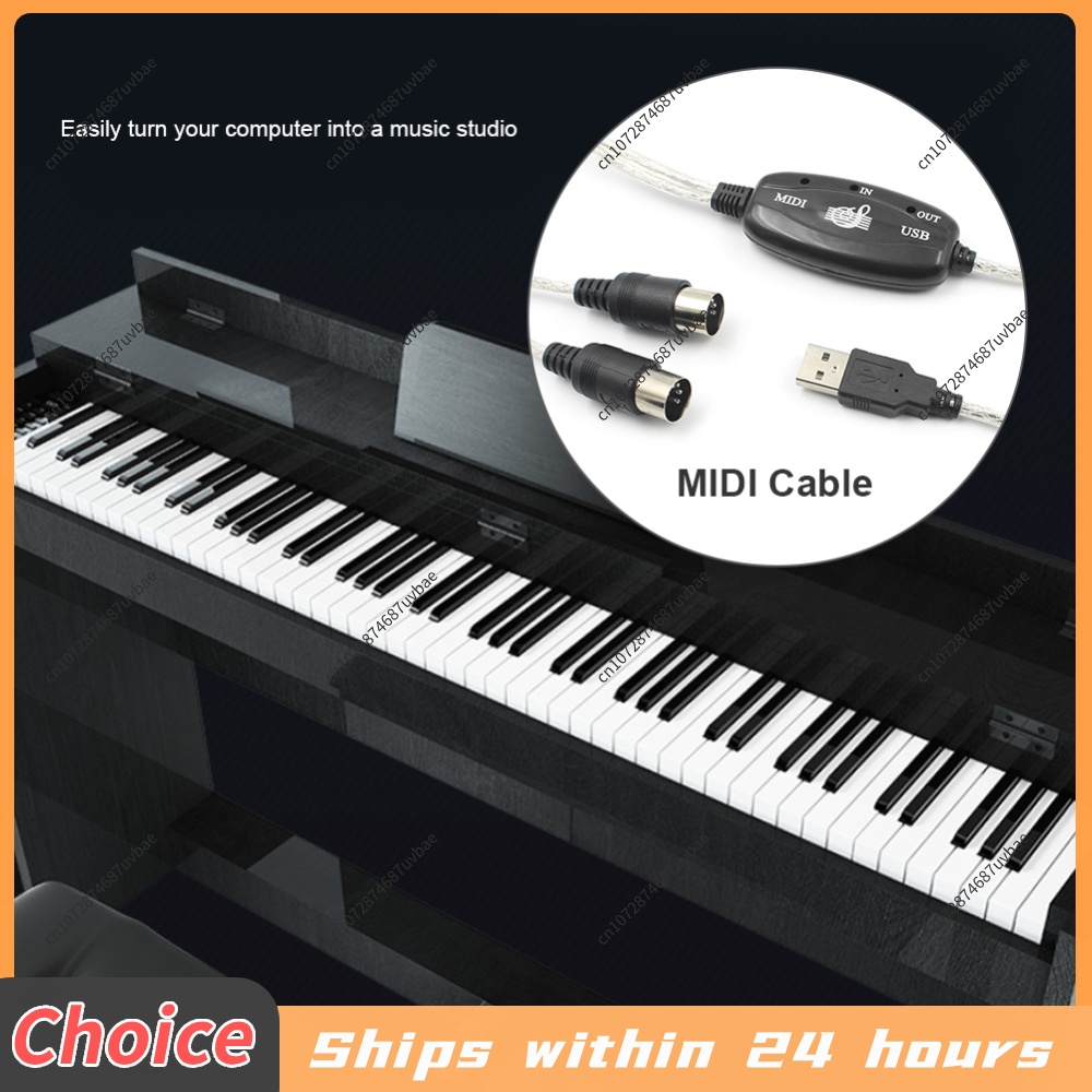 Professional MIDI Cable USB IN - Musical Instrument Keyboard review and price