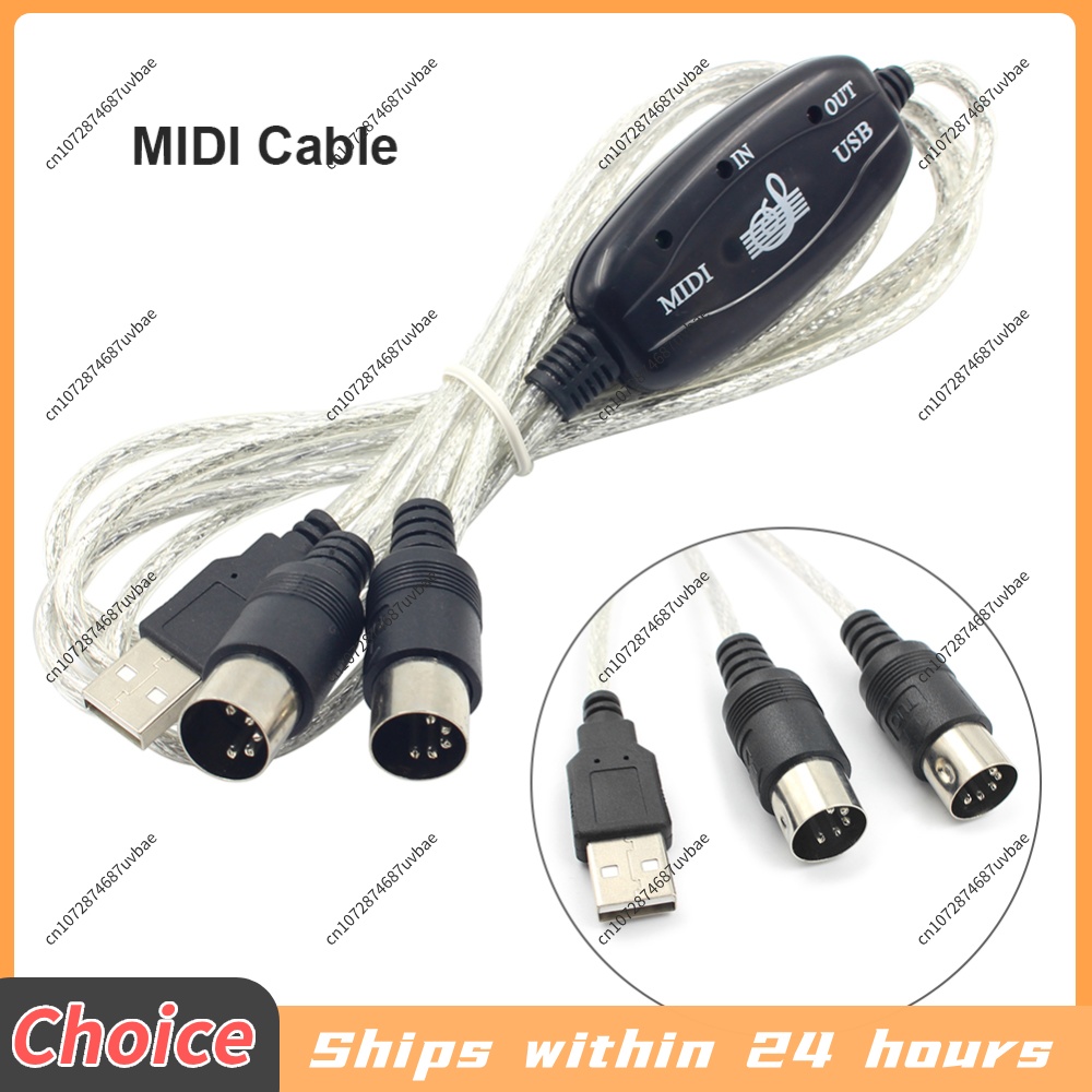 Professional MIDI Cable USB IN - Musical Instrument Keyboard review and price