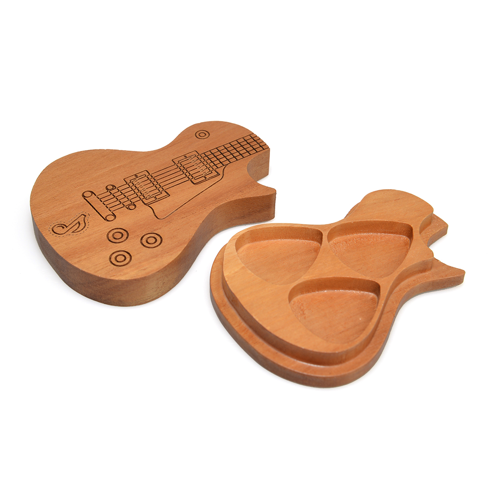 Guitar Picks Holder Wooden Ple - Musical Instrument Cajon review and price