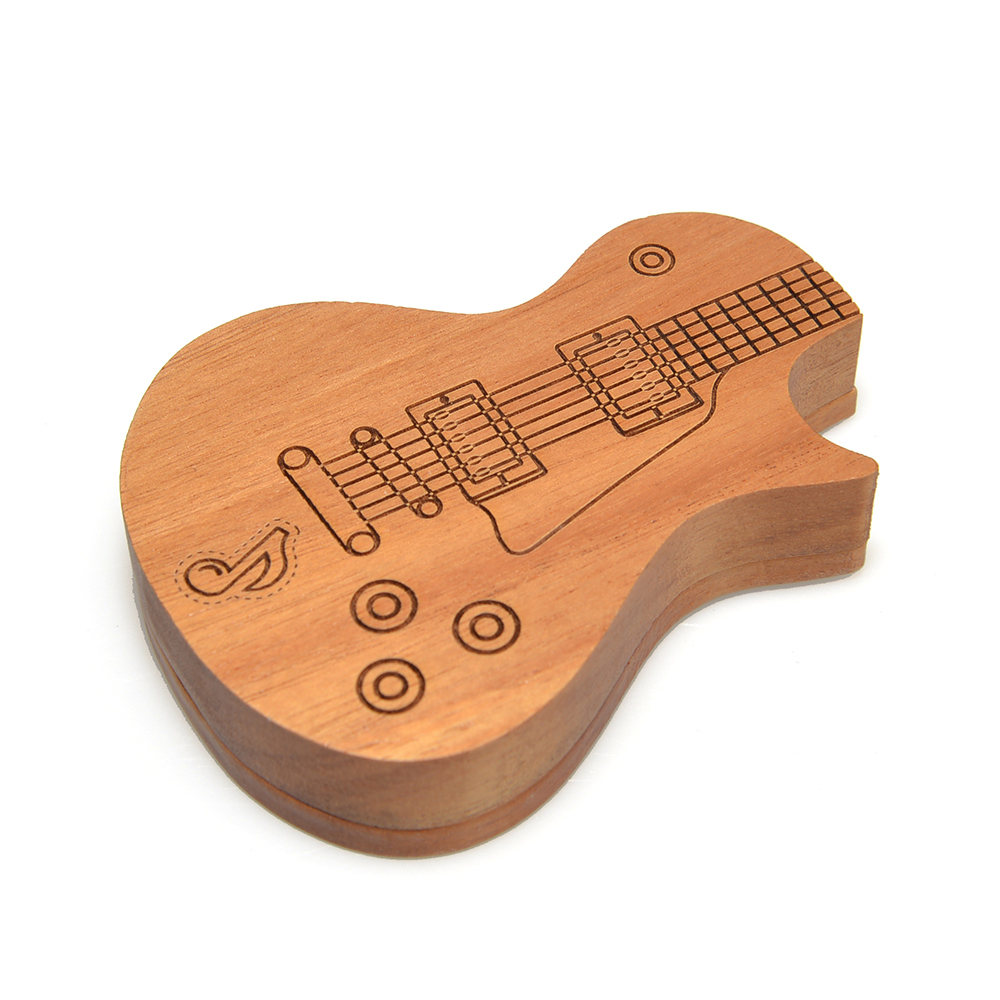 Guitar Picks Holder Wooden Ple - Musical Instrument Cajon review and price