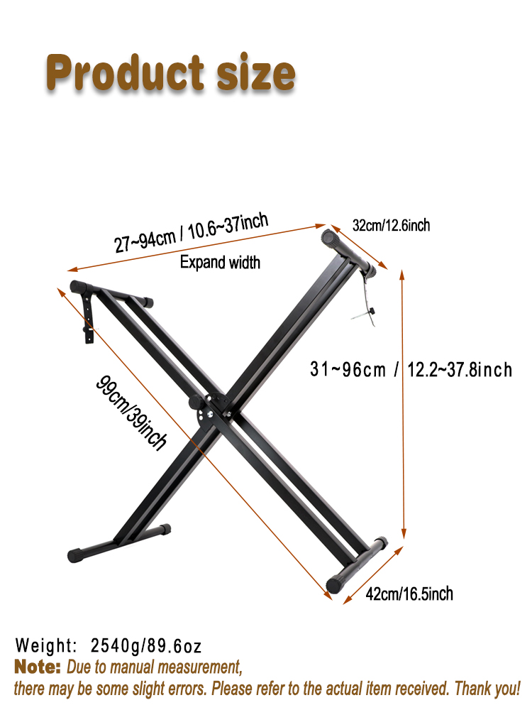 1pc Keyboard Stand Adjustable  - Musical Instrument Keyboard review and price