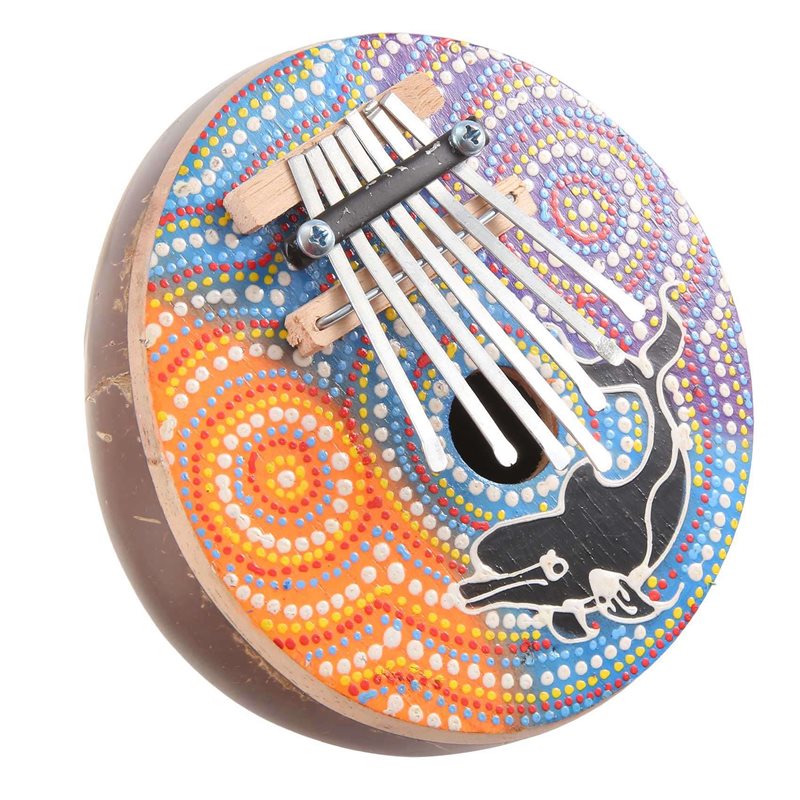 2X 7 Key Tuneable Coconut Shel - Musical Instrument Kalimba review and price