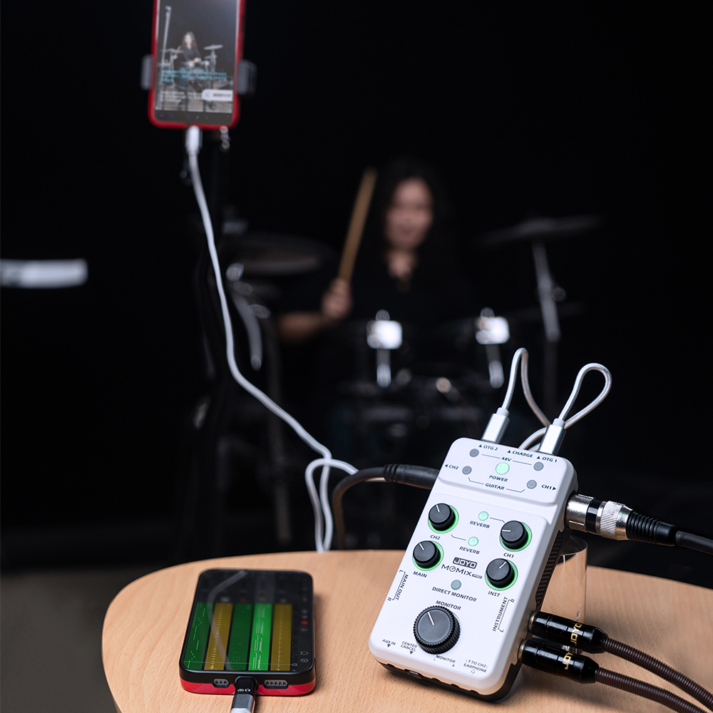 JOYO Audio Mixer MOMIX PRO Sui - Musical Instrument Keyboard review and price