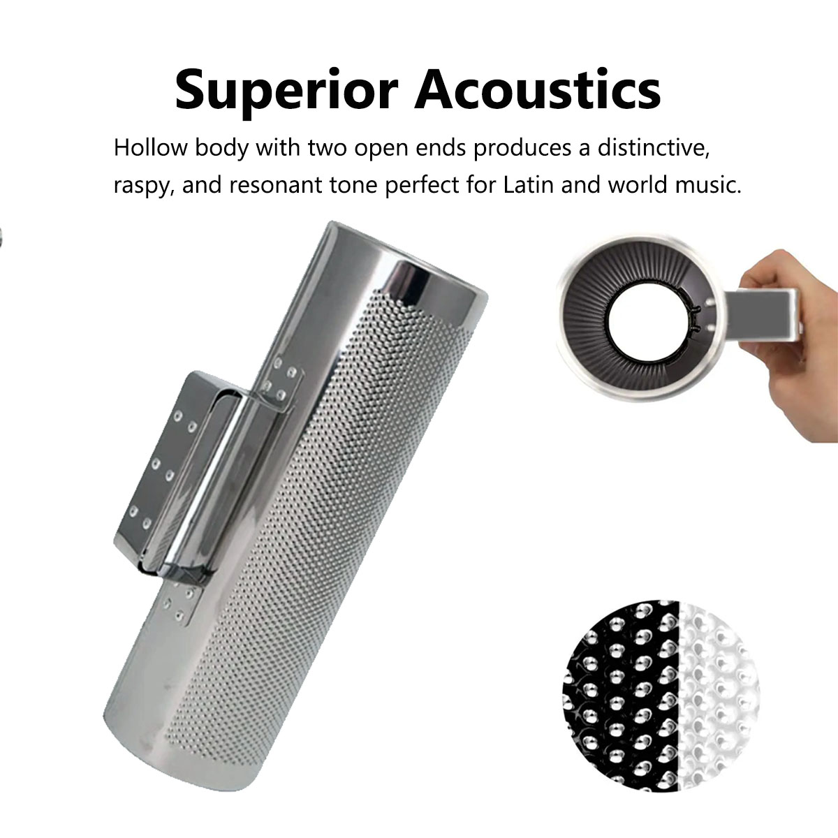 Miwayer Musical Stainless Stee - Guiro Scraper Instrument review and price