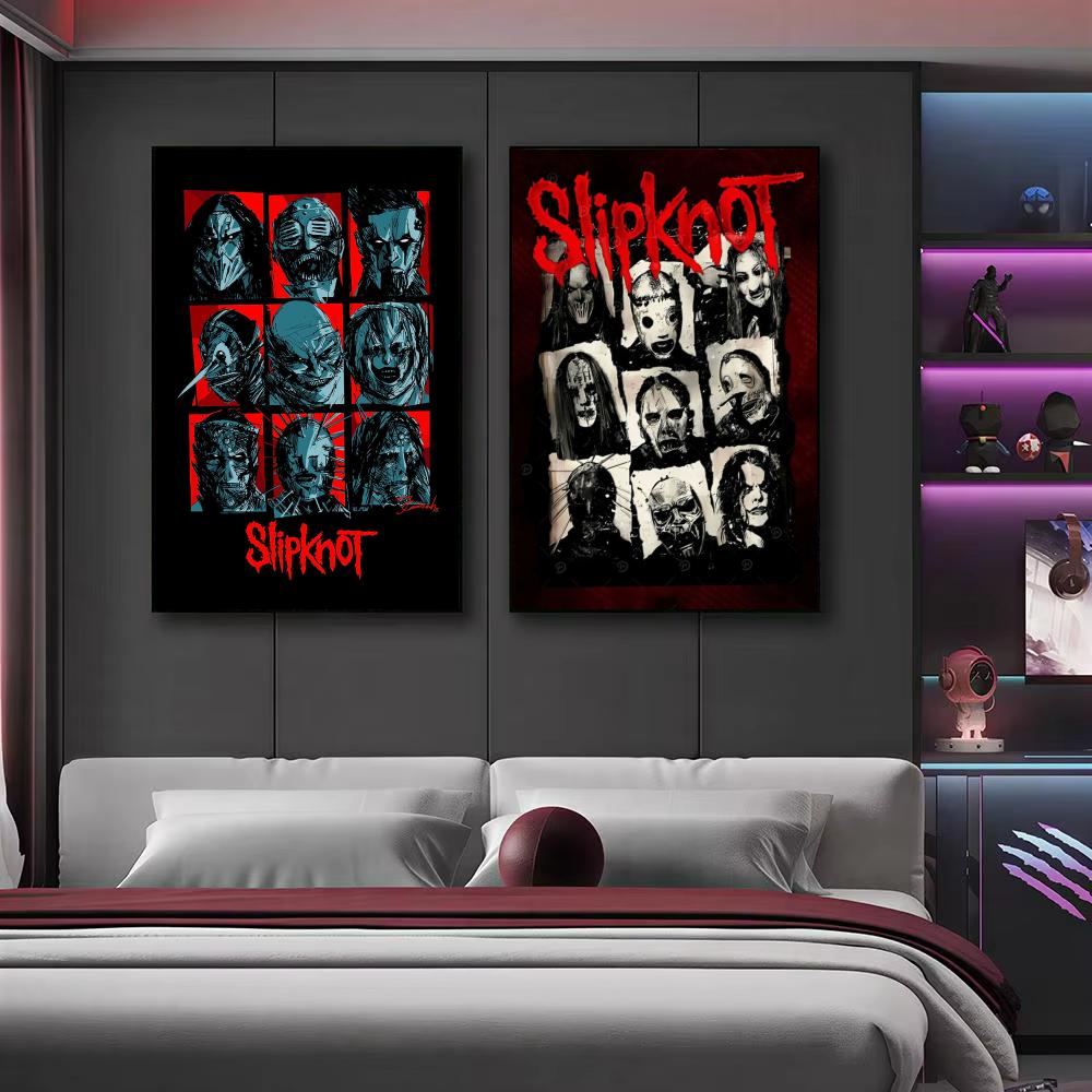 Band S-Slipknot Rock Poster Mo - Musical Instrument Poster review and price