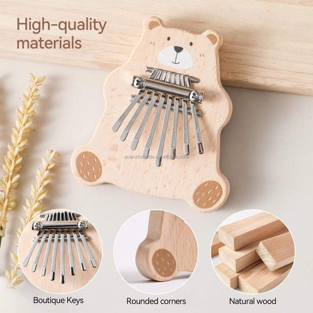 8 Key Mini Kalimba Portable Th - Musical Instrument Kalimba review and price