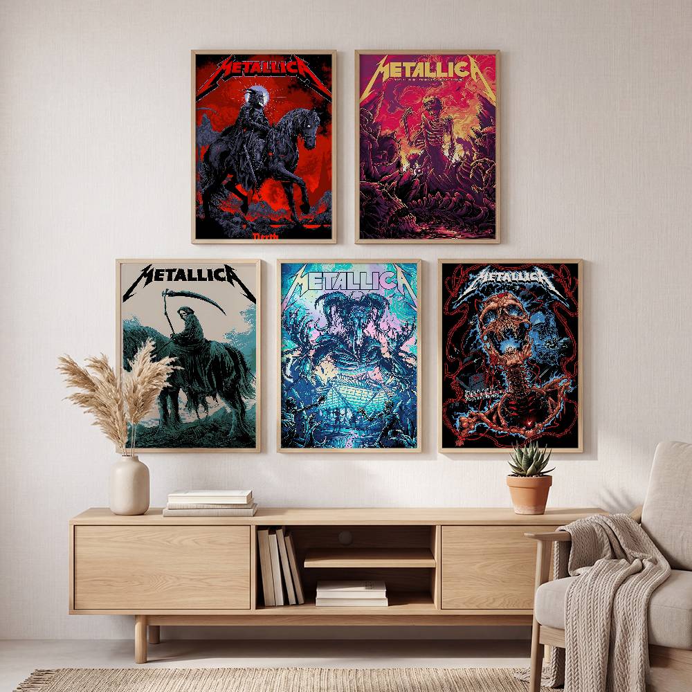 Rock Band M-METALLICA Classic  - Musical Instrument Poster review and price