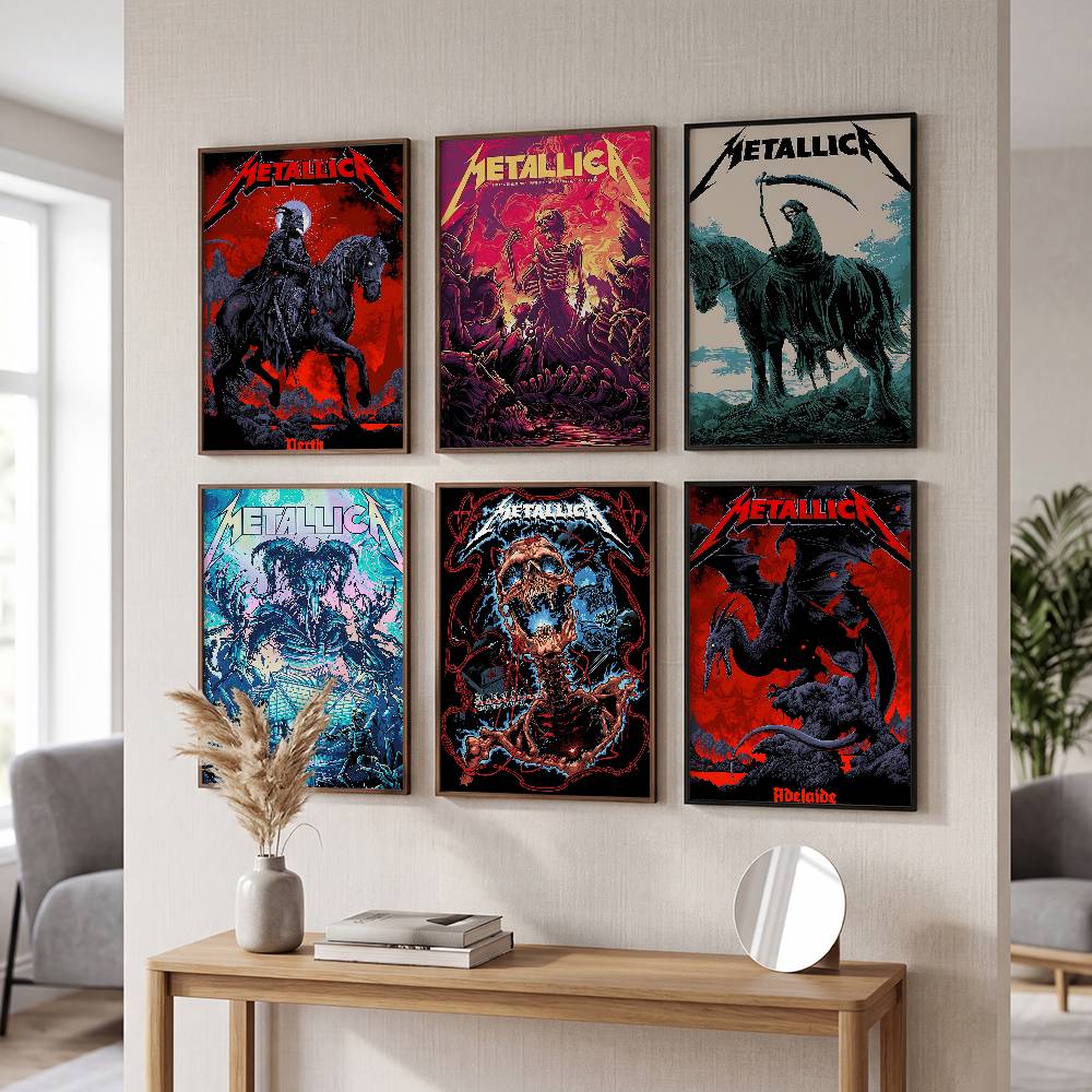 Rock Band M-METALLICA Classic  - Musical Instrument Poster review and price