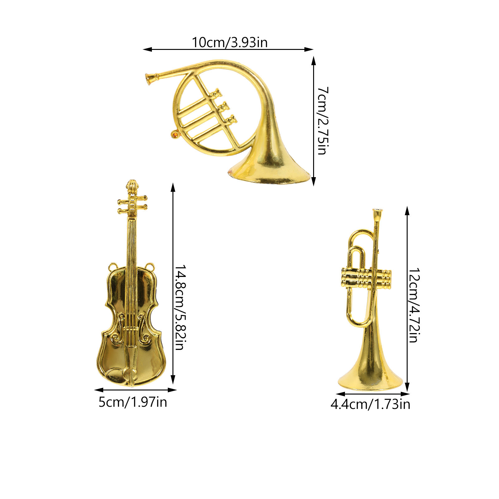 12Pcs Mini Instruments Ornamen - Musical Instrument Xmas Ornaments review and price
