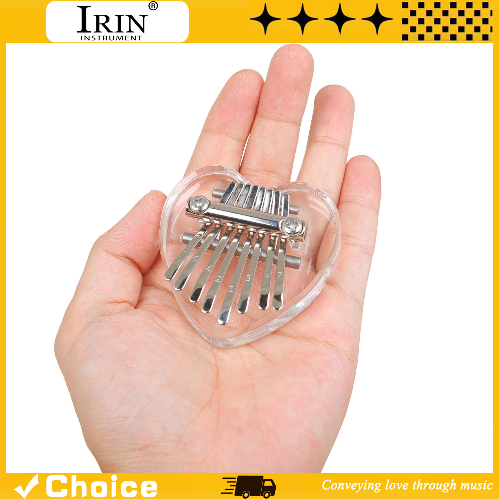 8-Key Kalimba Mini Thumb Piano - Musical Instrument Kalimba review and price