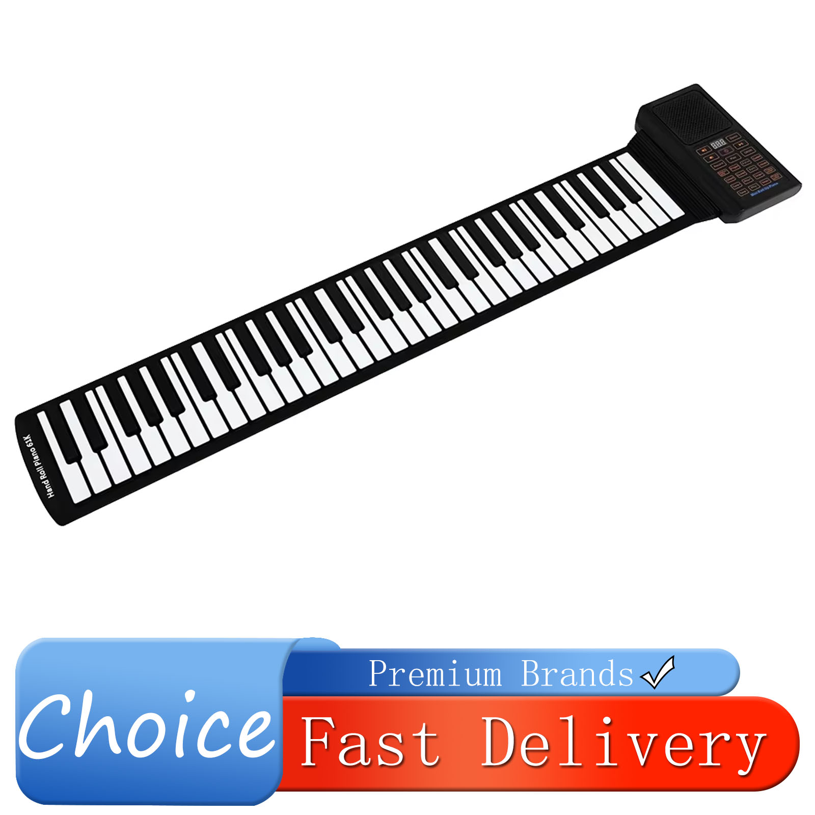 61 Keys Mini Roll Up Piano Sil - Musical Instrument Keyboard review and price