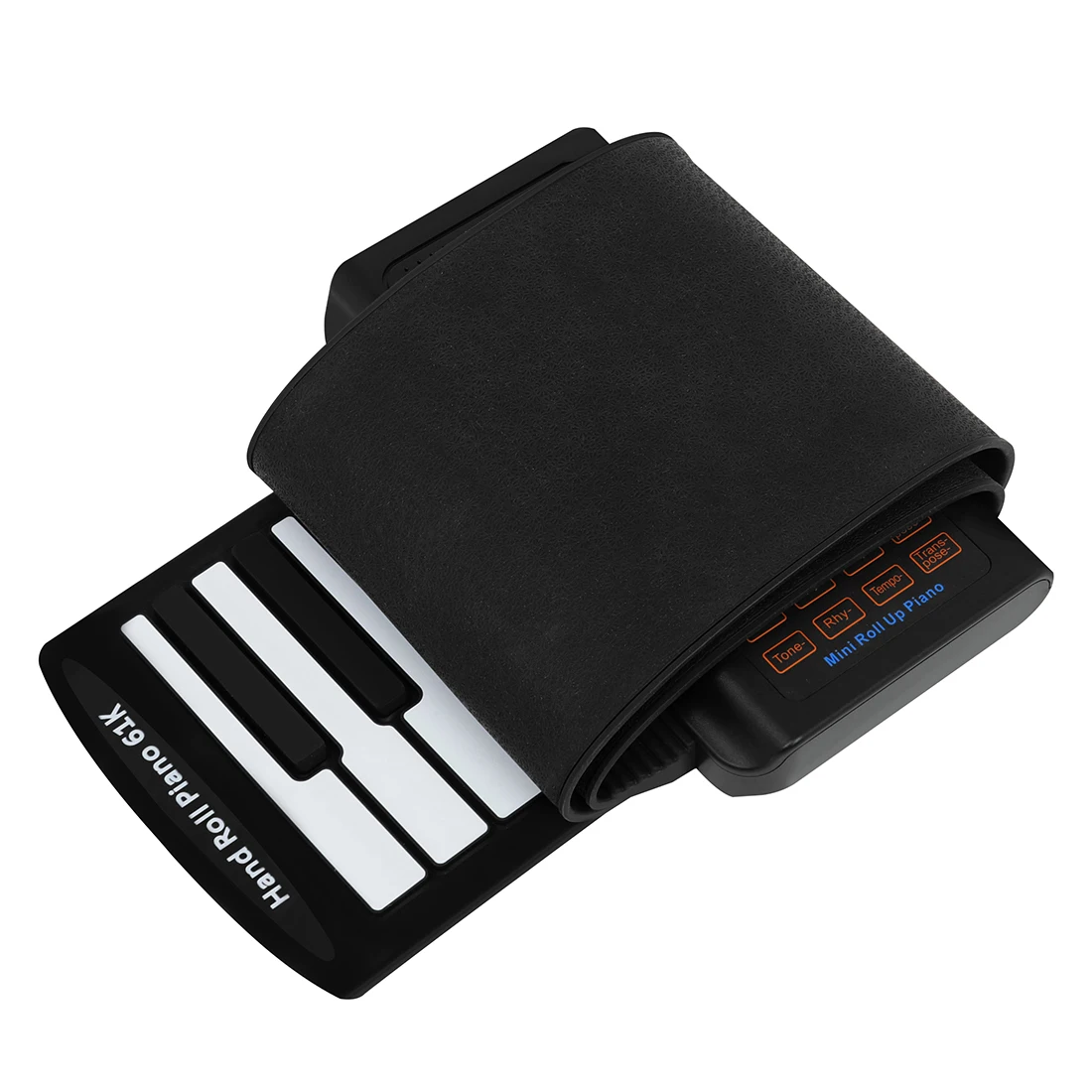 61 Keys Mini Roll Up Piano Sil - Musical Instrument Keyboard review and price