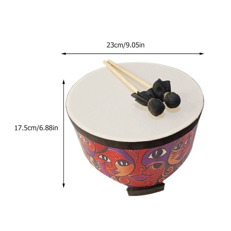 Drum Floor Kids Toy Percussion - Musical Instrument From India review and price