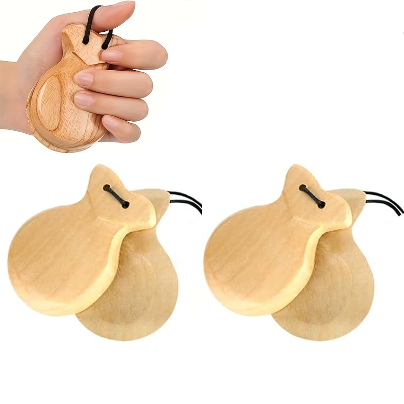2 Pack Spanish Castanets Flame - Castanet Flamenco review and price