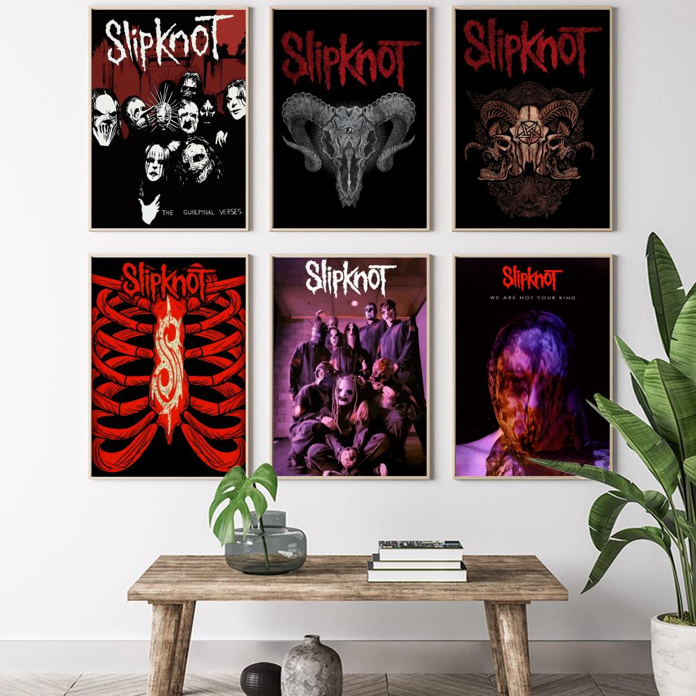 Heavy Metal Rock S-SlipknotES  - Musical Instrument Poster review and price