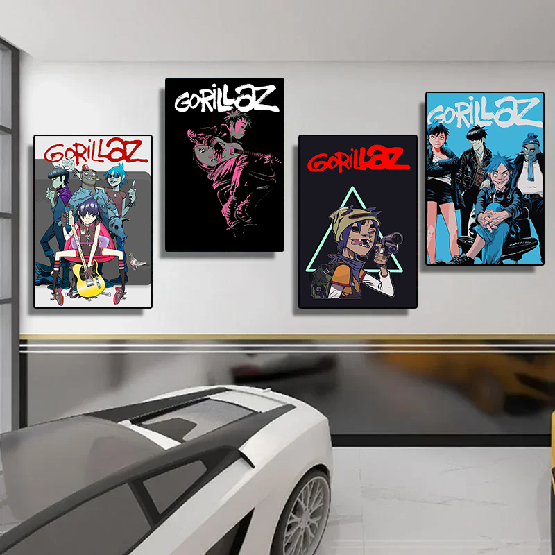 Virtual Characters Rock Band G - Musical Instrument Poster review and price