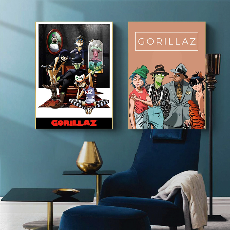 Virtual Characters Rock Band G - Musical Instrument Poster review and price