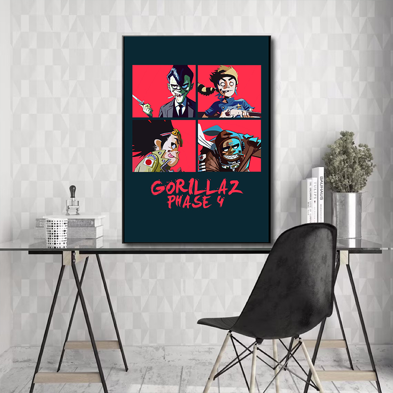 Virtual Characters Rock Band G - Musical Instrument Poster review and price