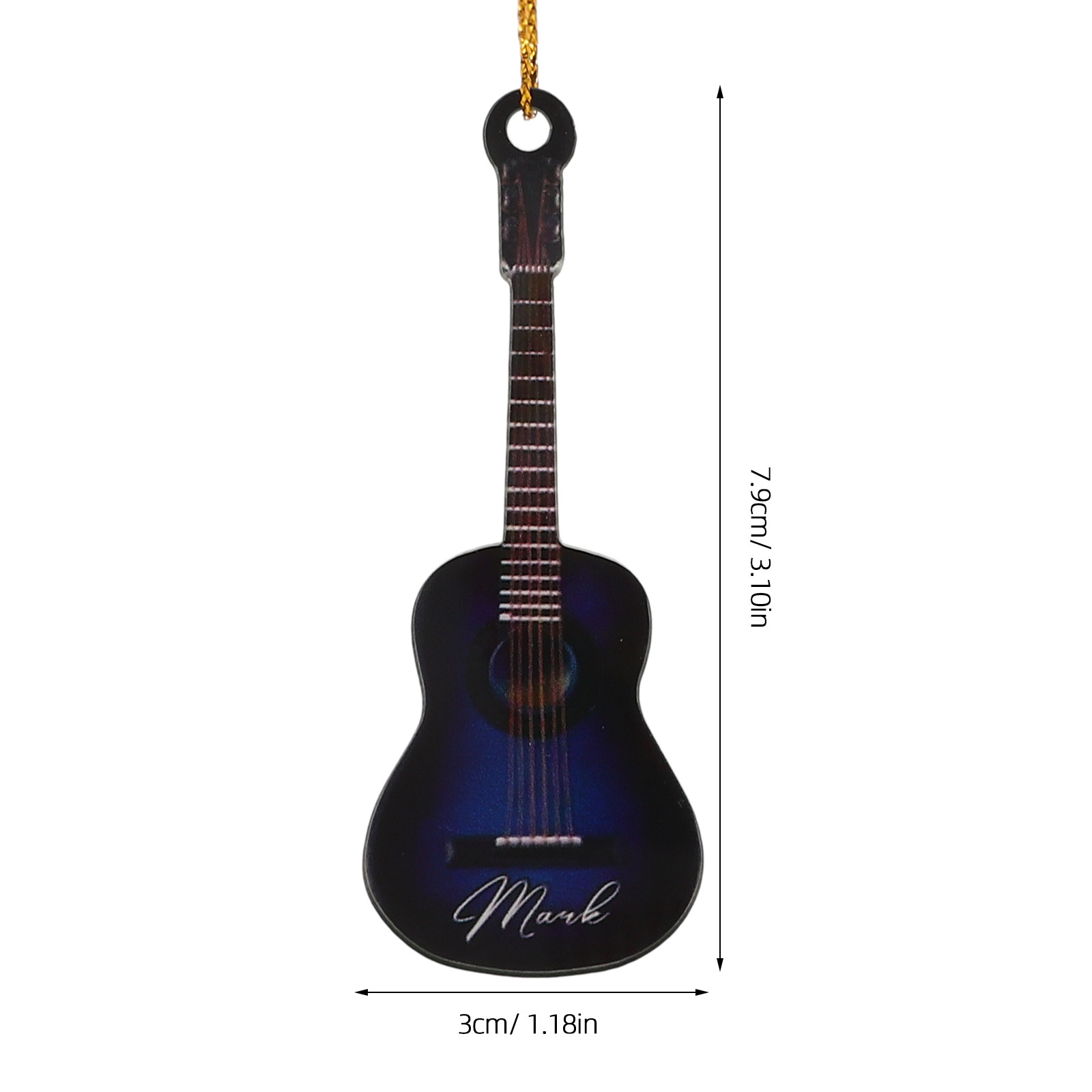 10Pcs Miniature Guitar Xmas De - Musical Instrument Xmas Ornaments review and price