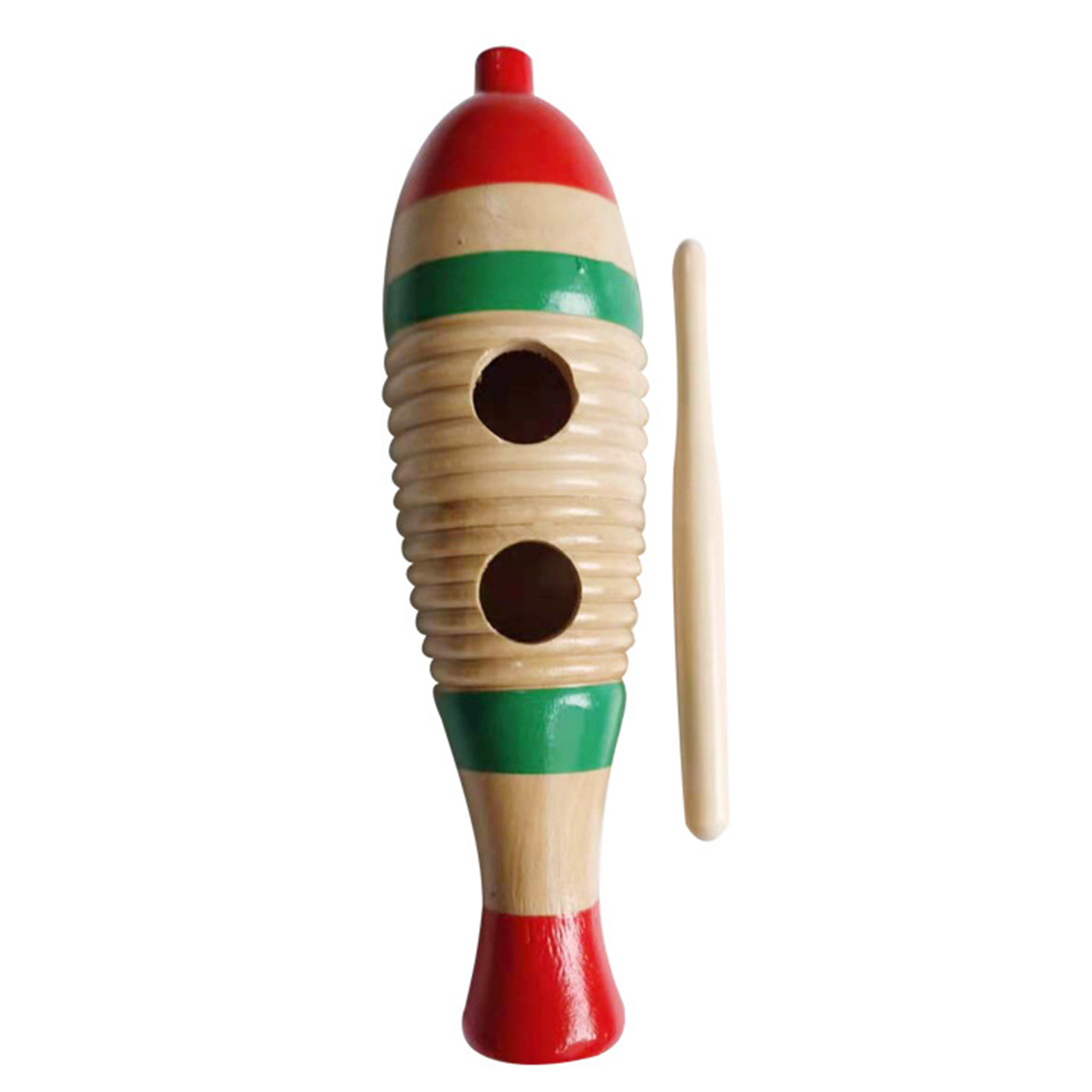 Colorful Fish Shaped Wooden Gu - Guiro Scraper Instrument review and price