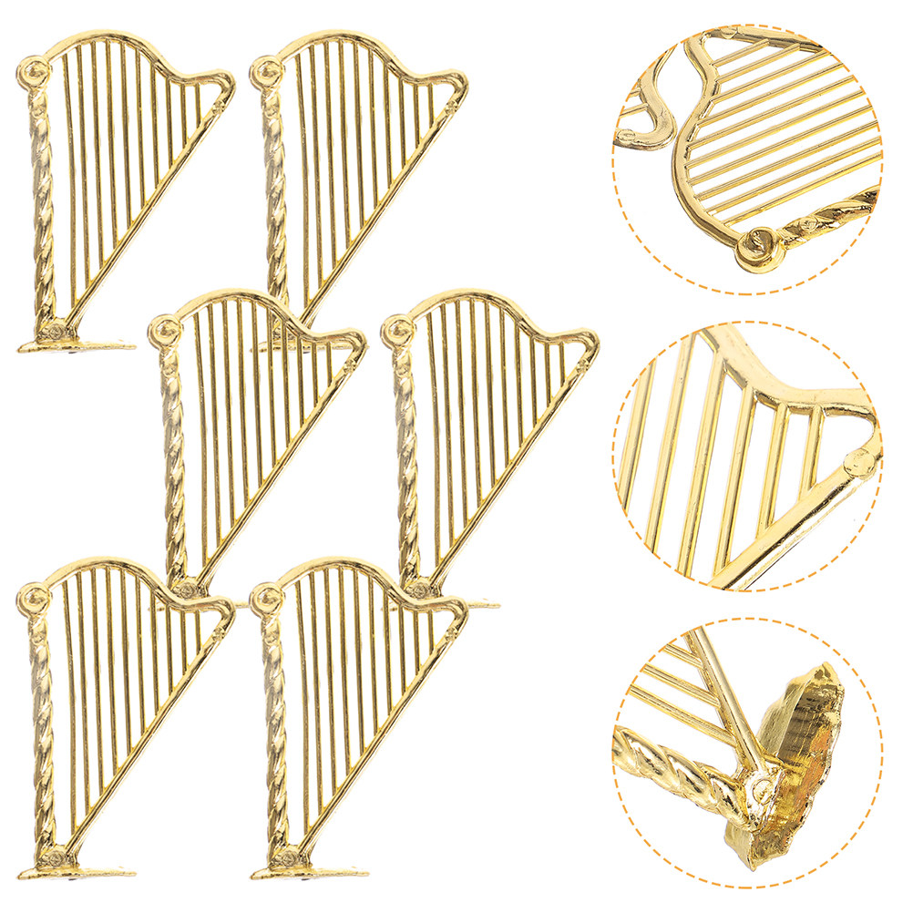 100Pcs Mini Harp Decoration Ch - Musical Instrument Xmas Ornaments review and price