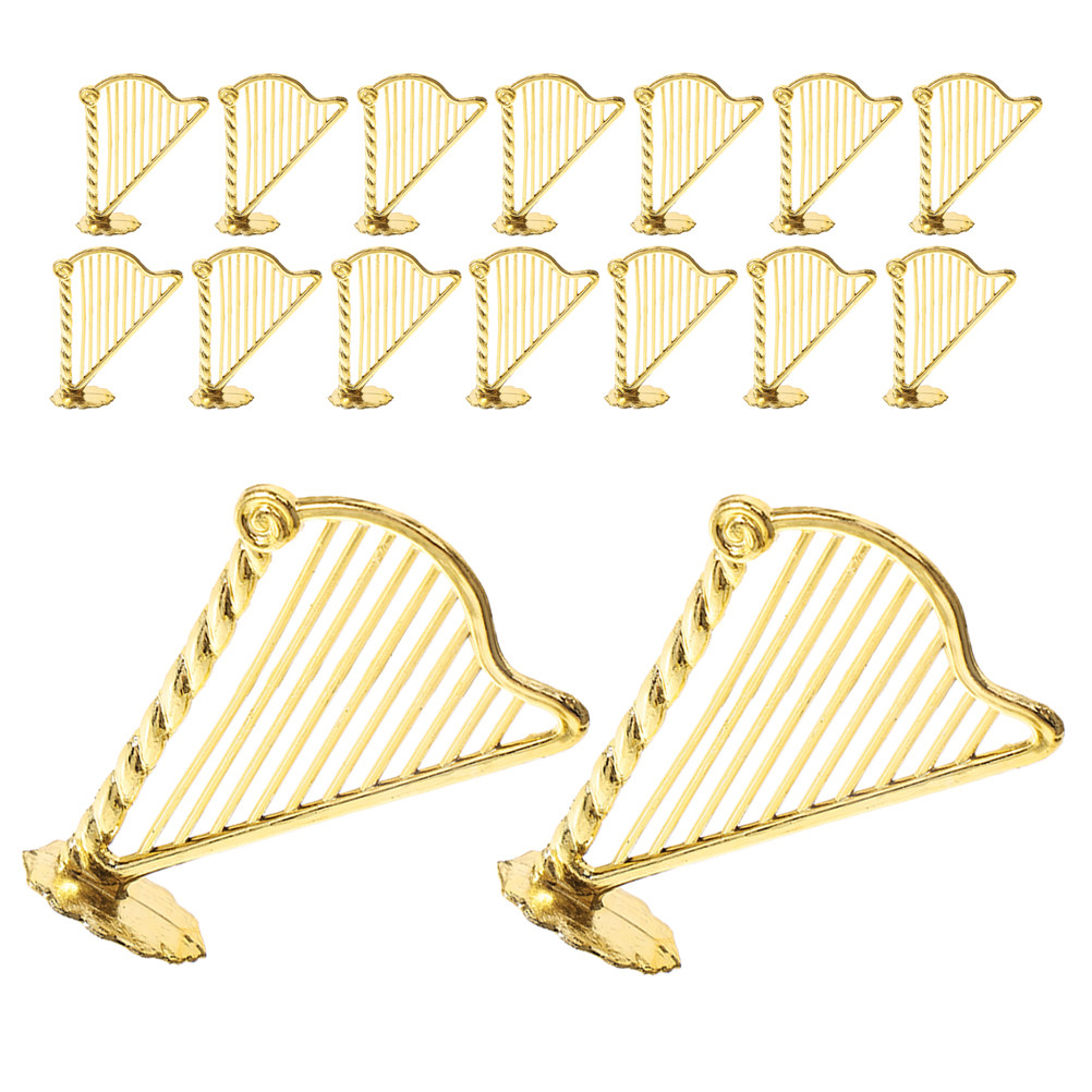100Pcs Mini Harp Decoration Ch - Musical Instrument Xmas Ornaments review and price