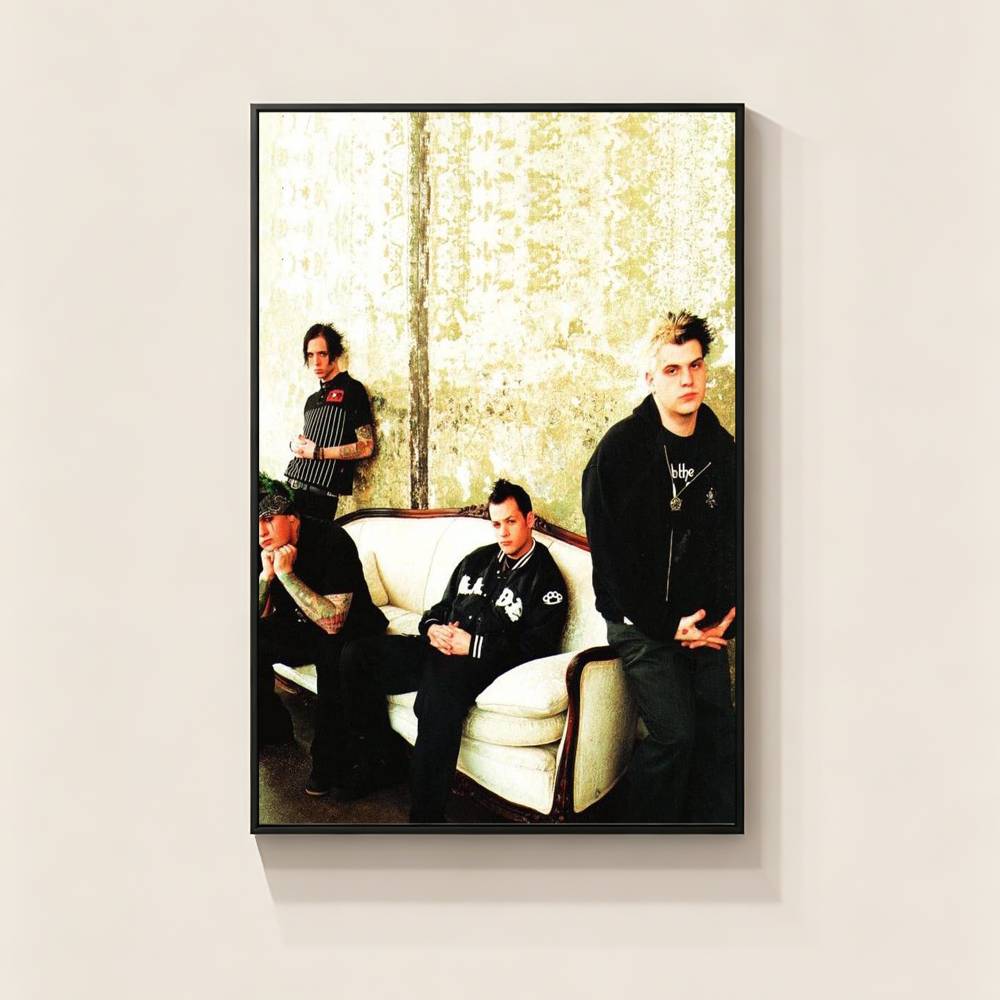 Pop-rock g-Good Charlotte Band - Musical Instrument Poster review and price