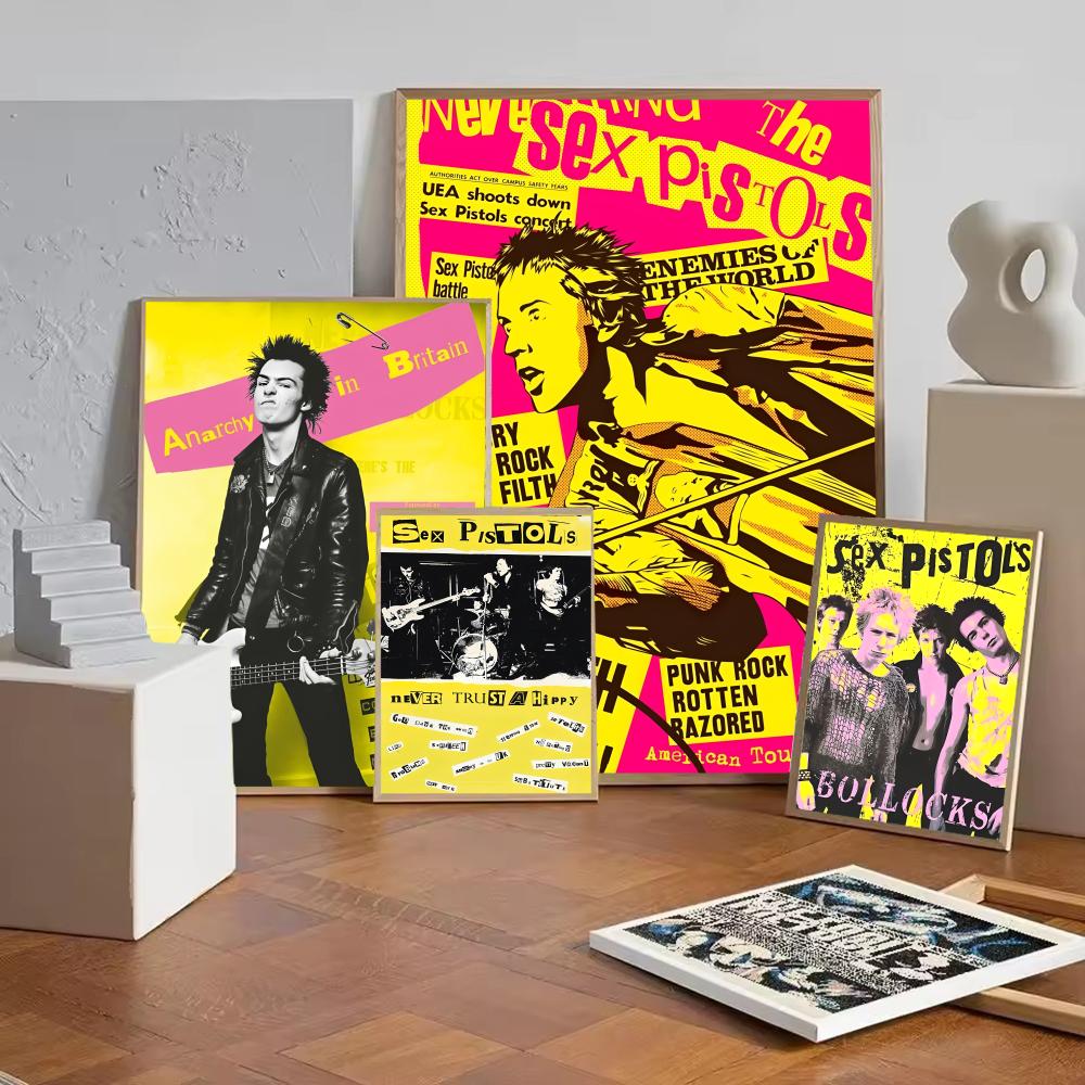 Rock Band S-Sex pistols Poster - Musical Instrument Poster review and price
