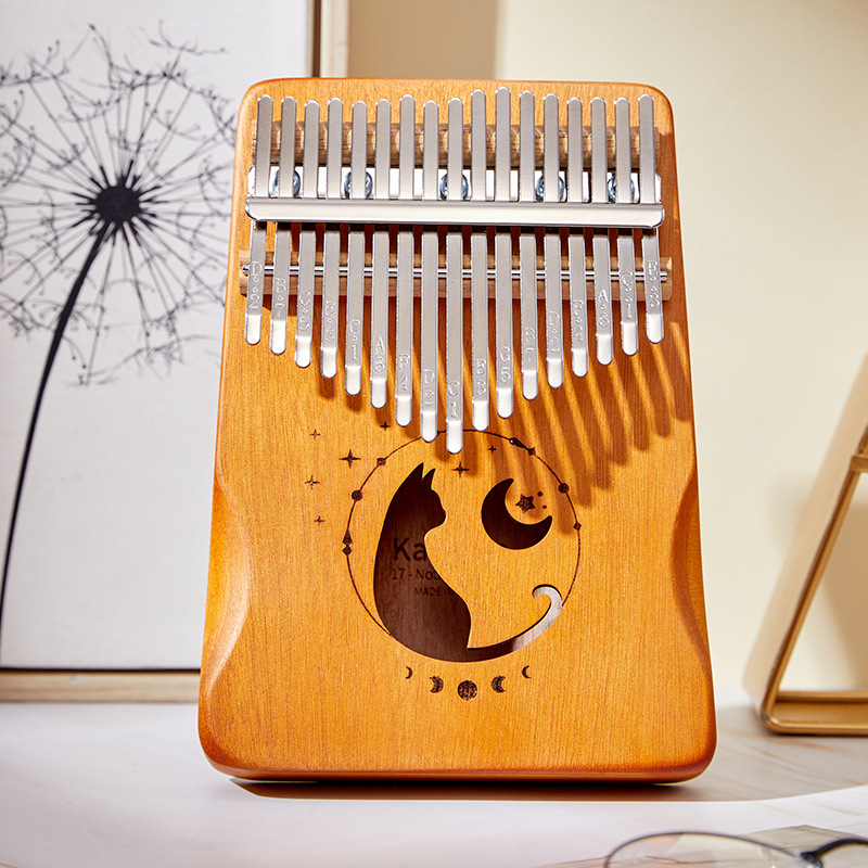 17 Keys Kalimba Gradient Color - Musical Instrument Kalimba review and price