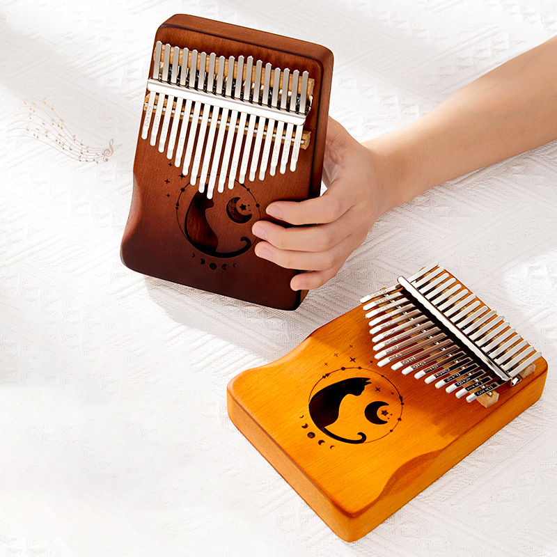 17 Keys Kalimba Gradient Color - Musical Instrument Kalimba review and price