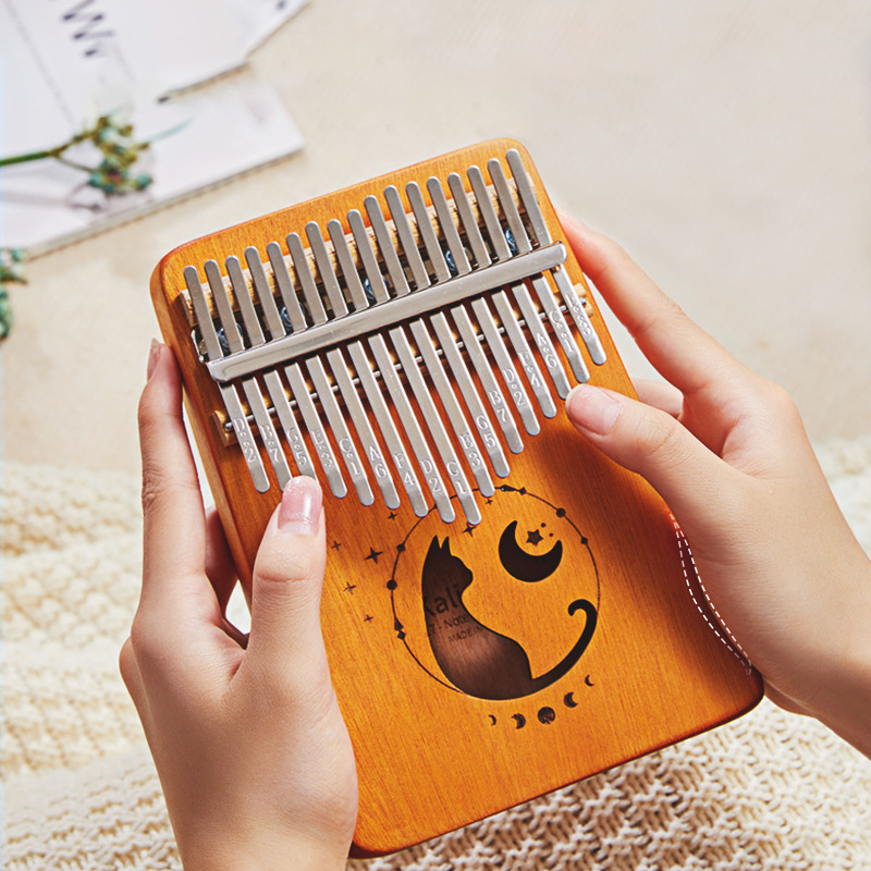17 Keys Kalimba Gradient Color - Musical Instrument Kalimba review and price