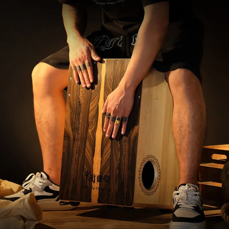 Solid Wood Cajon Box Drum Prof - Musical Instrument Cajon review and price