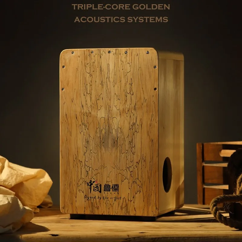 Solid Wood Cajon Box Drum Prof - Musical Instrument Cajon review and price