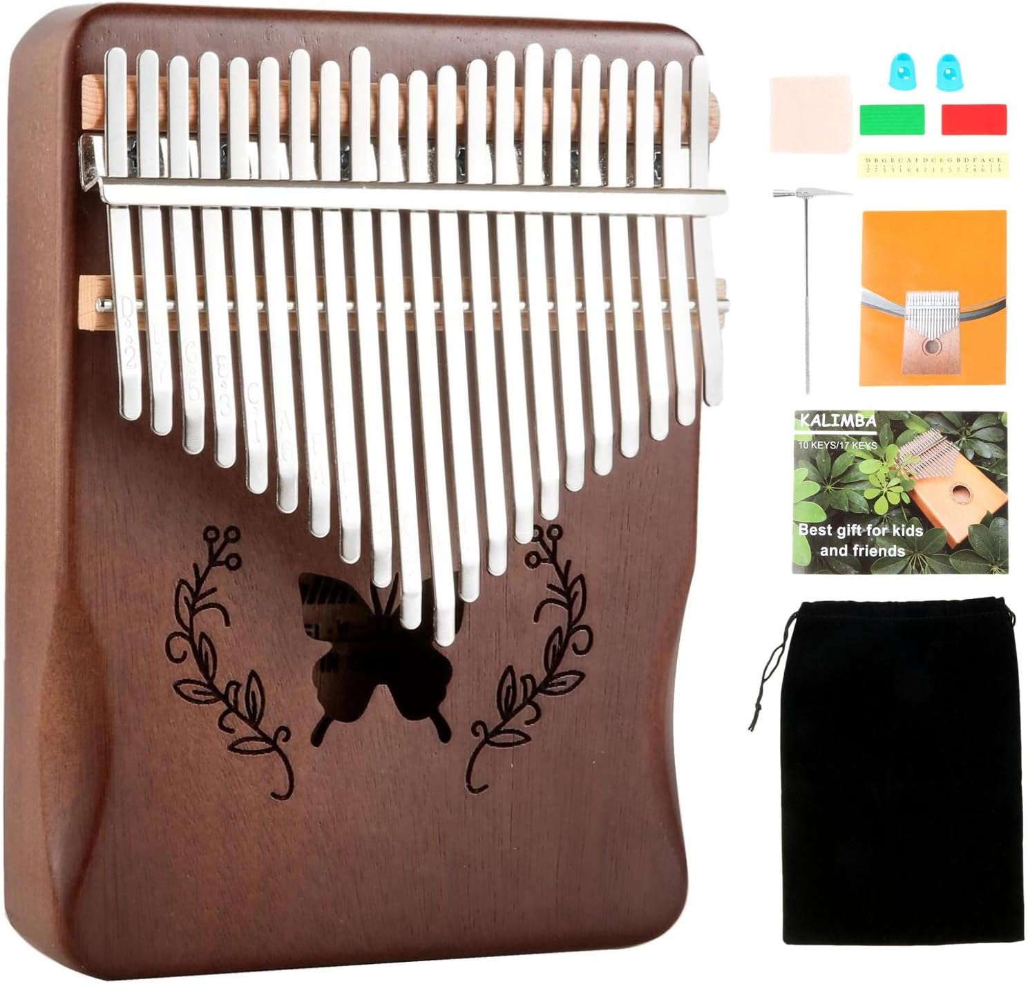 Kalimba 21 Keys Thumb Piano, N - Musical Instrument Kalimba review and price
