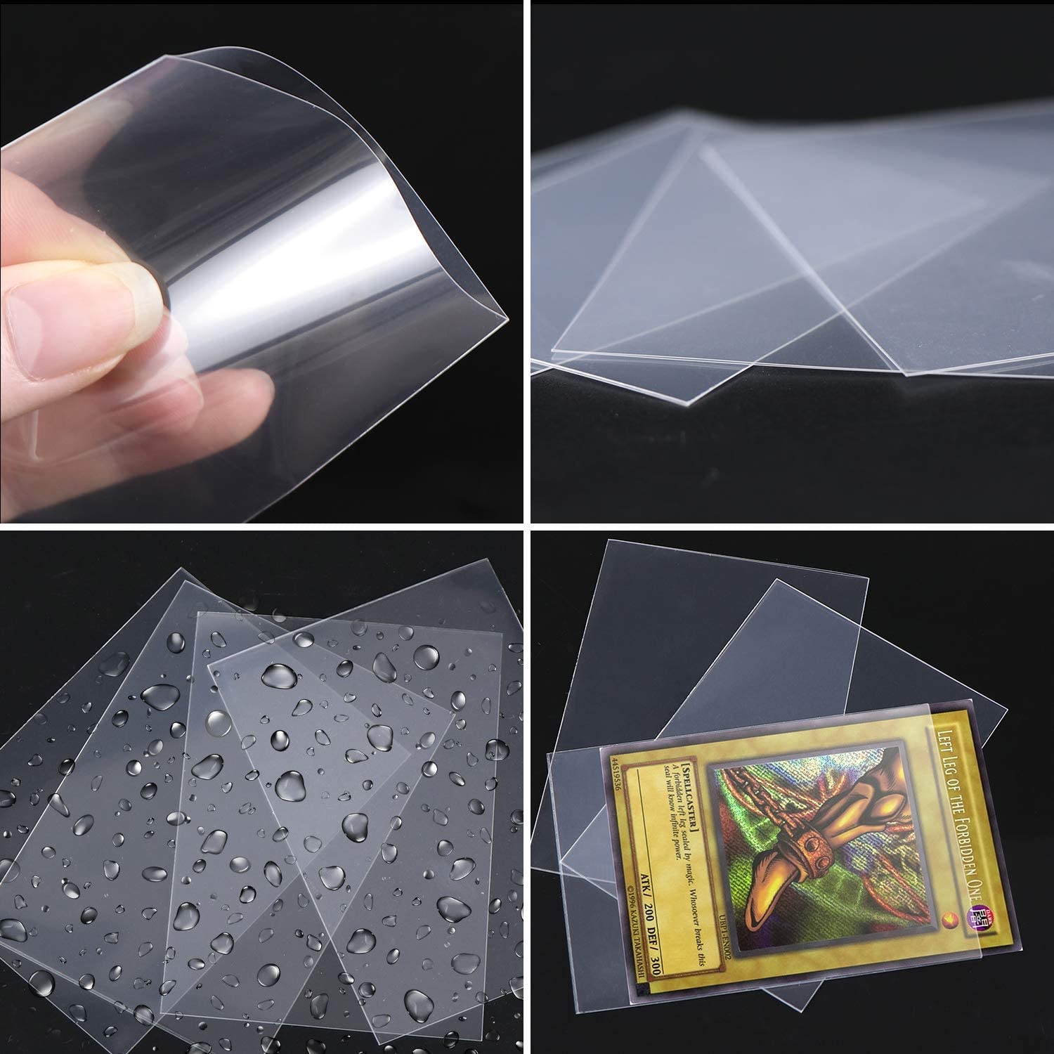 100pcs Transparent Card Sleeve - Musical Instrument Cajon review and price