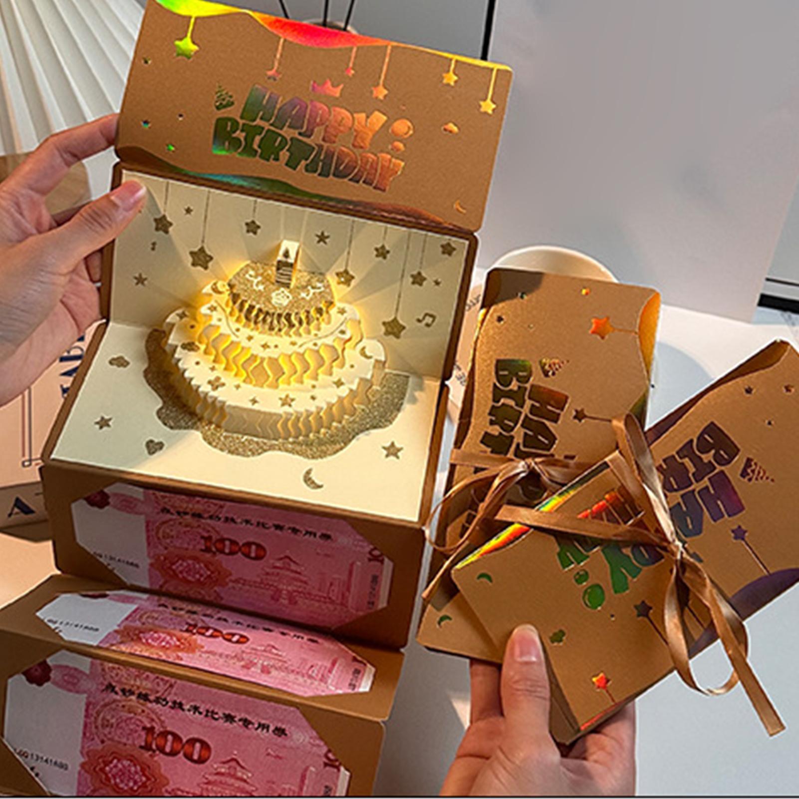 3D Cake Birthday Money Envelop - Musical Instrument Cajon review and price