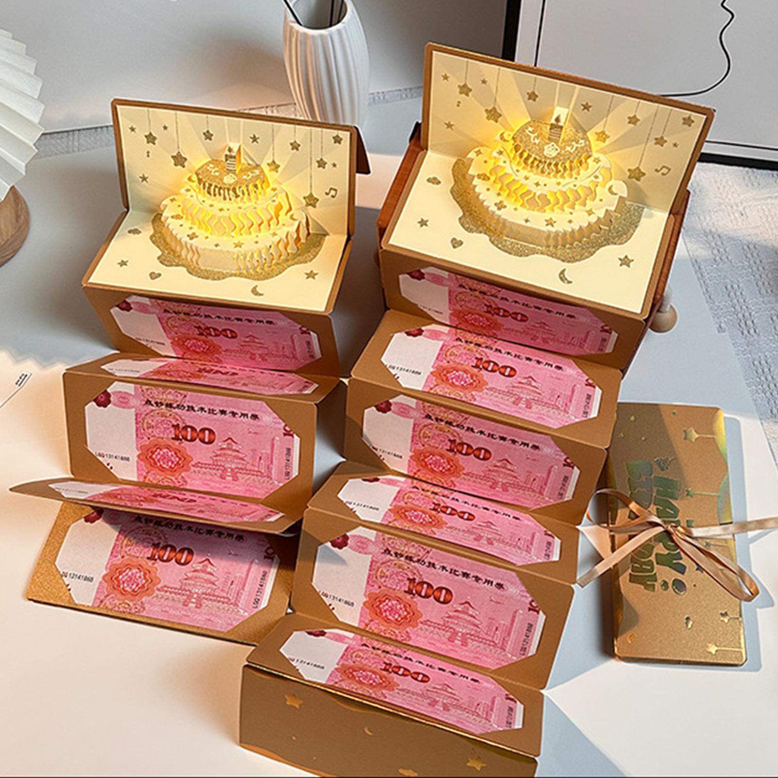 3D Cake Birthday Money Envelop - Musical Instrument Cajon review and price